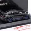 Porsche 911 (992) GT3 RS Weissach Paket 2024 schwarz / blaue Felgen 1:43 Minichamps