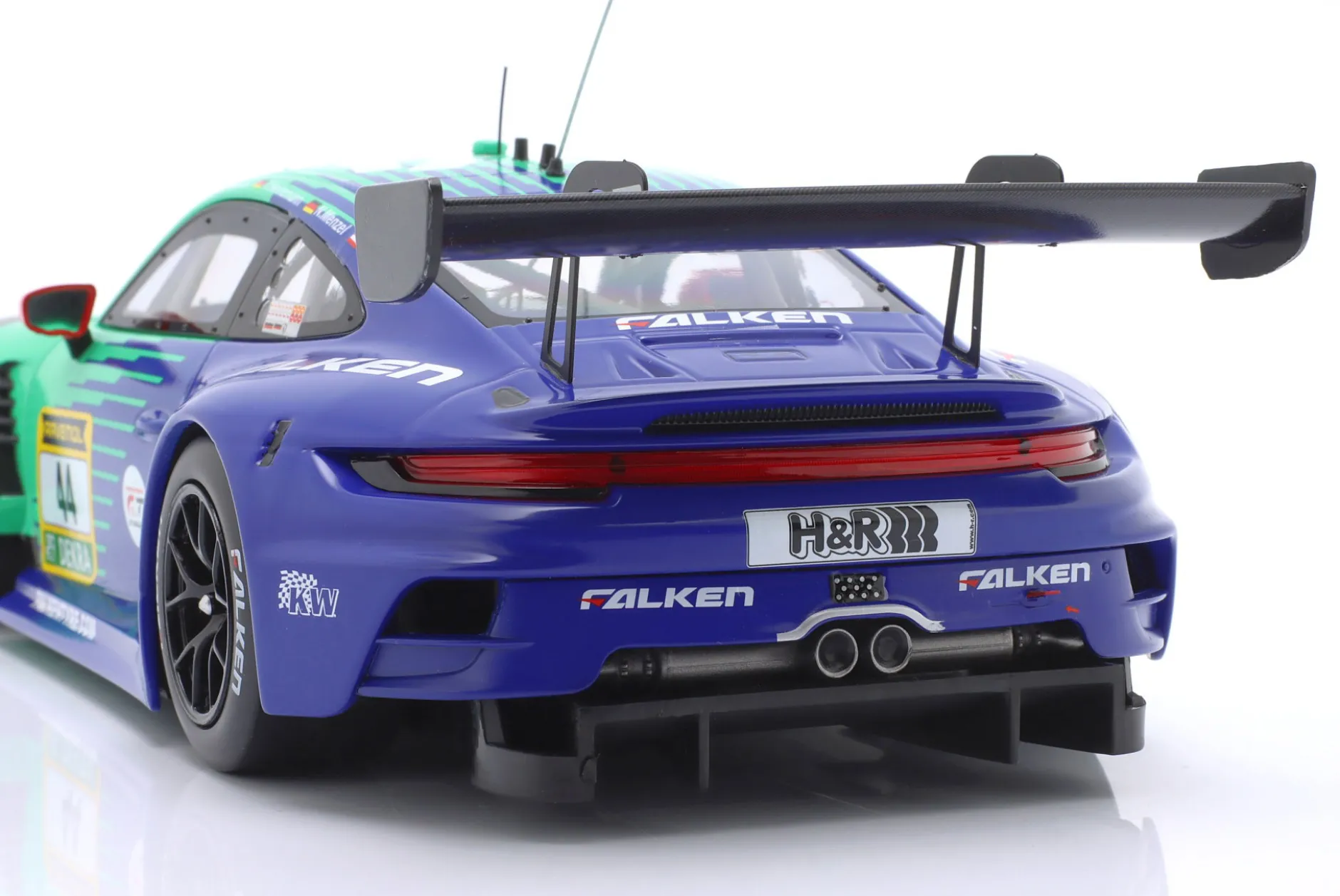 Porsche 911 GT3 R #44 10th 24h Nürburgring 2024 Falken Motorsports 1:18 Ixo
