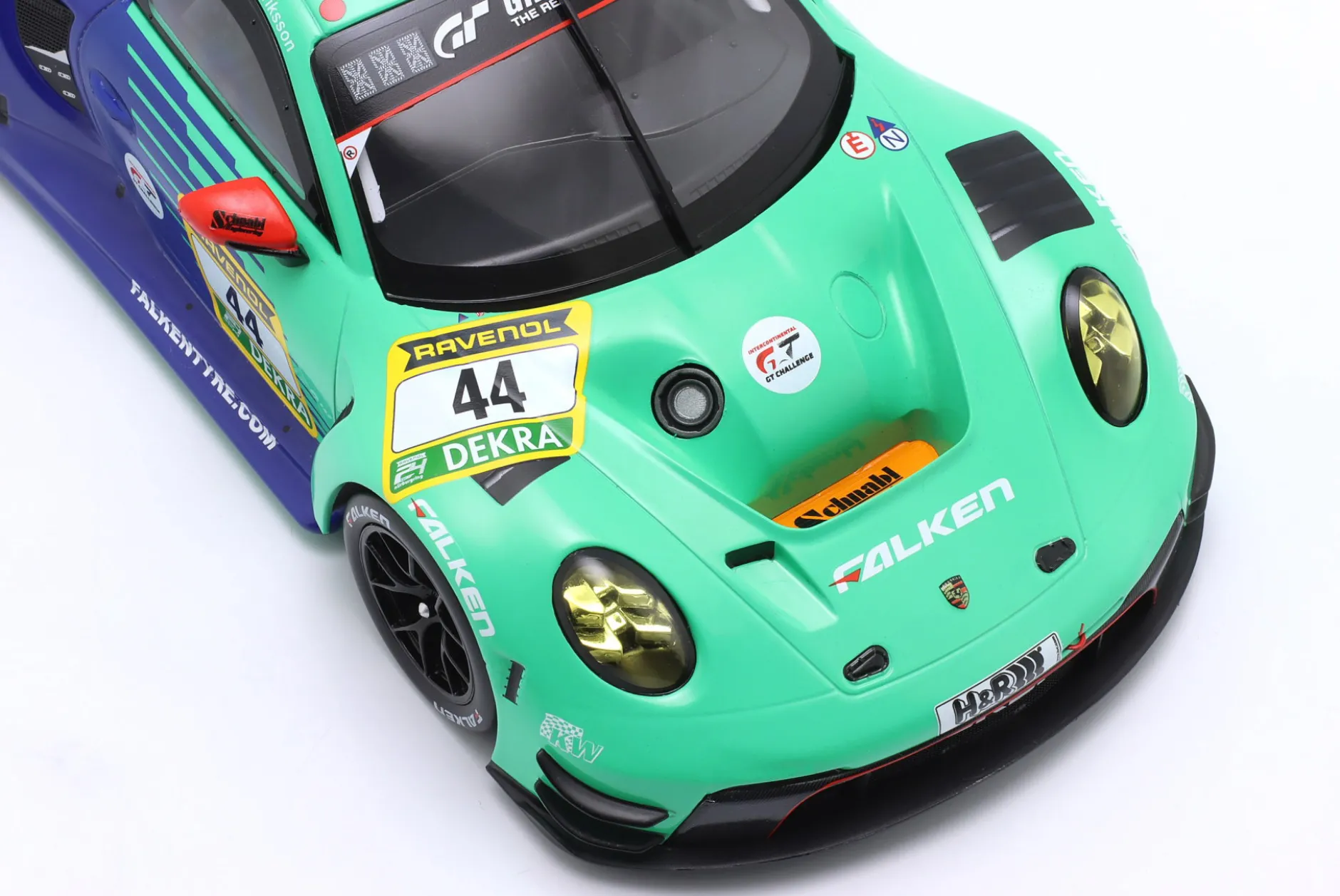 Porsche 911 GT3 R #44 10th 24h Nürburgring 2024 Falken Motorsports 1:18 Ixo