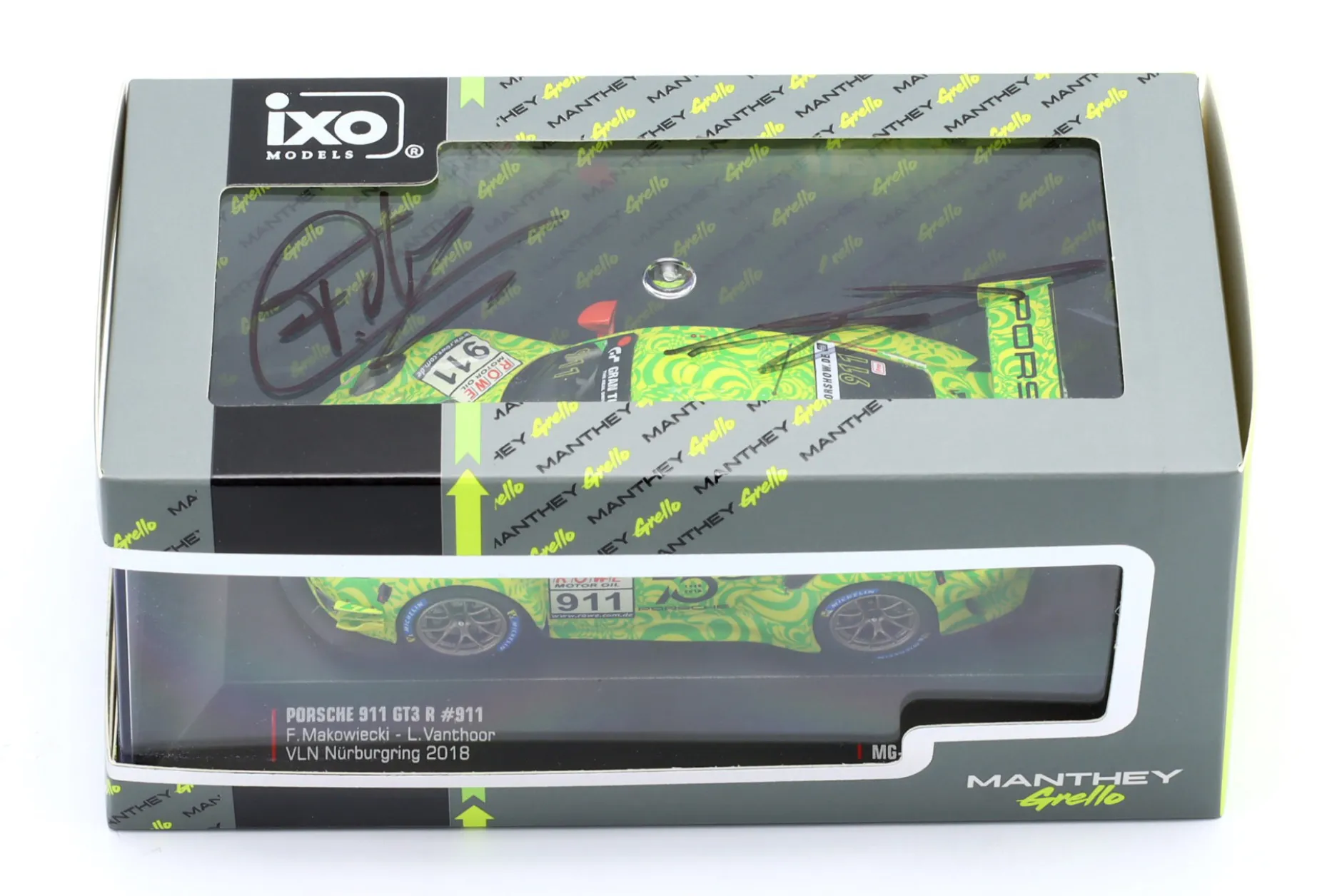 Porsche 911 GT3 R #911 VLN 6 Nürburgring 2018 Signature Edition 1:43 Ixo