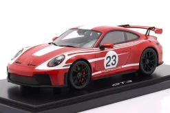 Porsche 911 (992.2) GT3 Salzburg Design #23 rot / weiß 1:18 Spark
