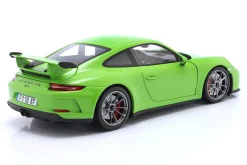 Porsche 911 (991) GT3 SHMEE 150 Baujahr 2018 gelb grün 1:18 Minichamps