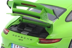 Porsche 911 (991) GT3 SHMEE 150 Baujahr 2018 gelb grün 1:18 Minichamps
