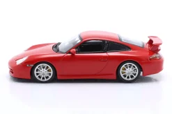 Porsche 911 (996.2) GT3 Test Nürburgring 2003 rot 1:43 Minichamps