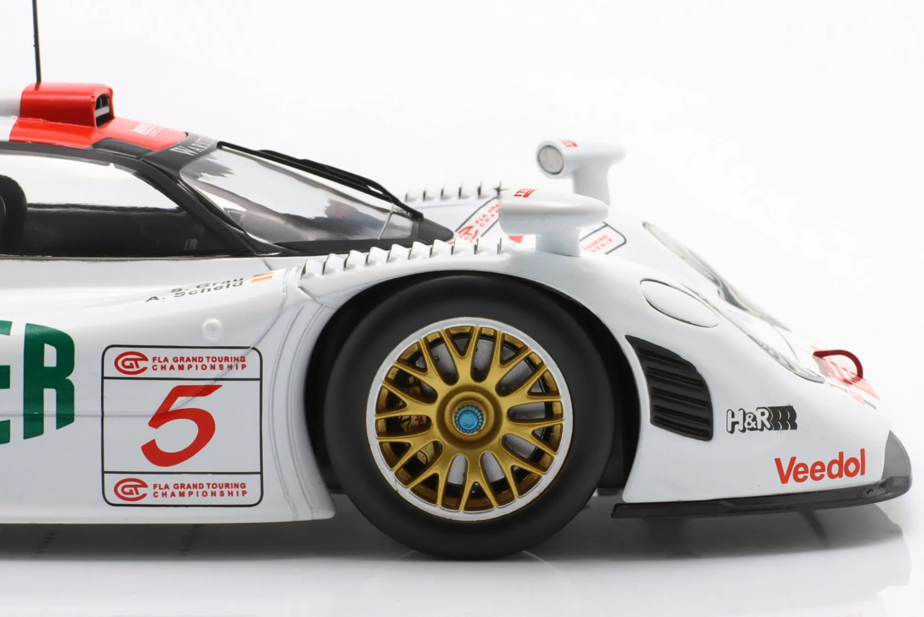 Porsche 911 GT1 #5 4th FIA GT-Championship Oschersleben 1998 1:18 WERK83