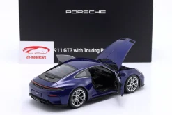 Porsche 911 GT3 Touring (992.2) Baujahr 2025 metallic enzianblau 1:18 Norev