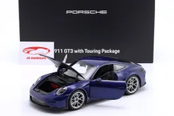 Porsche 911 GT3 Touring (992.2) Baujahr 2025 metallic enzianblau 1:18 Norev