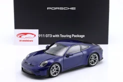 Porsche 911 GT3 Touring (992.2) Baujahr 2025 metallic enzianblau 1:18 Norev