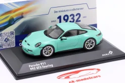 Porsche 911 (992) GT3 Touring Baujahr 2023 mintgrün 1:43 Solido