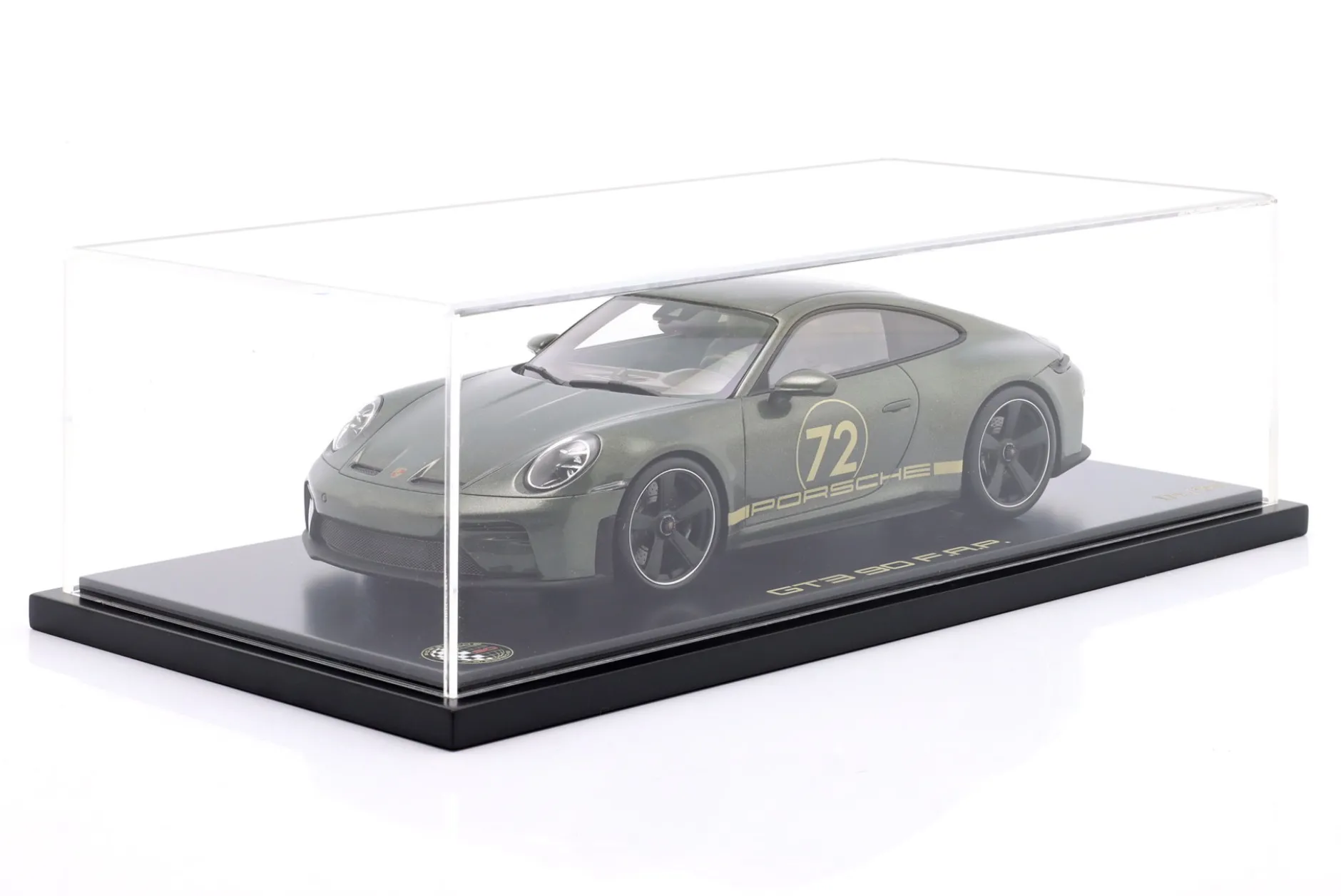 Porsche 911 (992.2) GT3 Touring 90.Geburtstag F. A. Porsche 2025 grün 1:18 Spark