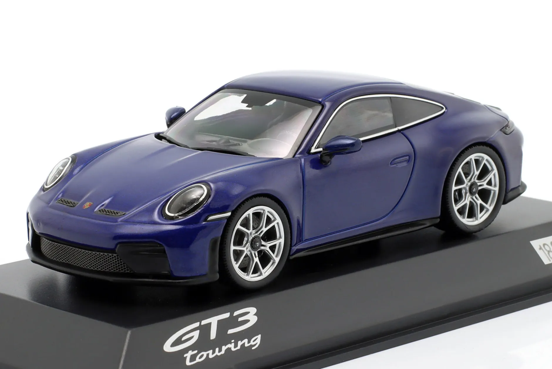 Porsche 911 (992.2) GT3 Touring-Paket 2025 enzianblau metallic 1:43 Spark