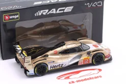 Porsche 963 #12 Hertz Team Jota FIA WEC 2024 Ilott, Stevens 1:43 Bburago