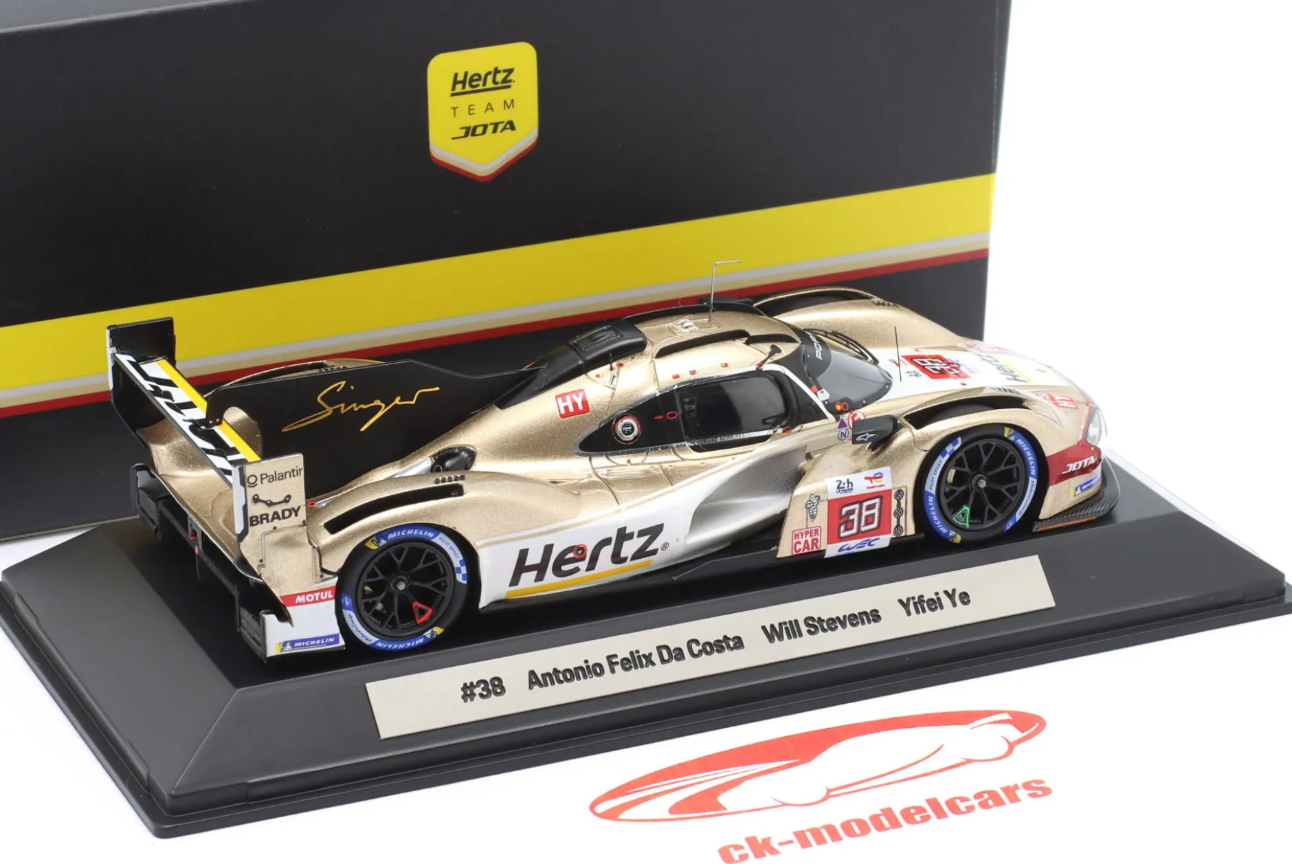 Porsche 963 #38 24h LeMans 2023 da Costa, Stevens, Yifei 1:43 Spark