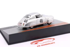 Porsche 356 #46 24h LeMans 1951 Veuillet, Mouche 1:43 Altaya