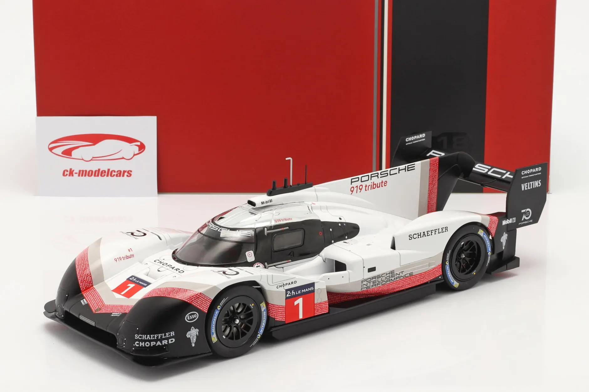 Porsche 919 Hybrid Evo #1 Rekordrunde Spa Tribute Tour 2018 Neel Jani 1:18 Ixo