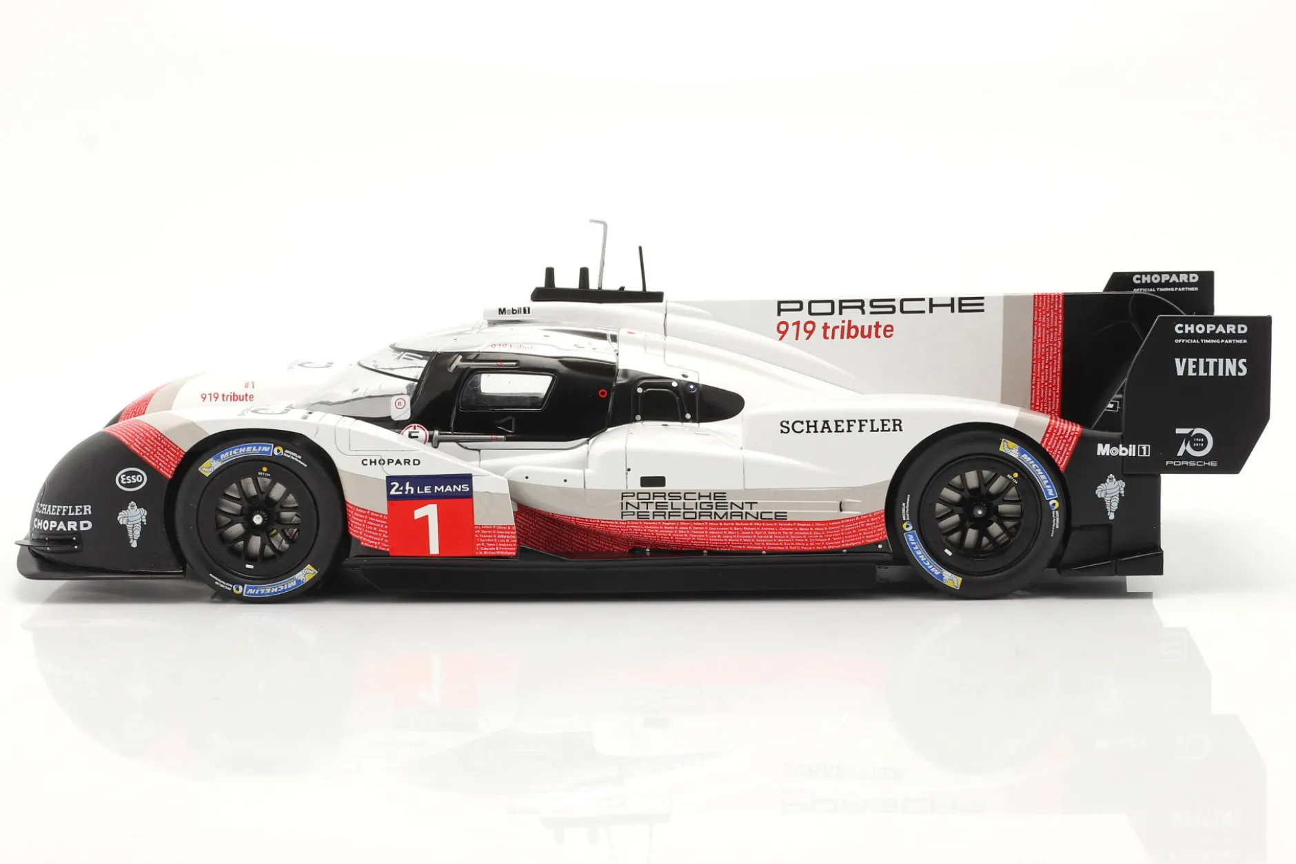 Porsche 919 Hybrid Evo #1 Rekordrunde Spa Tribute Tour 2018 Neel Jani 1:18 Ixo