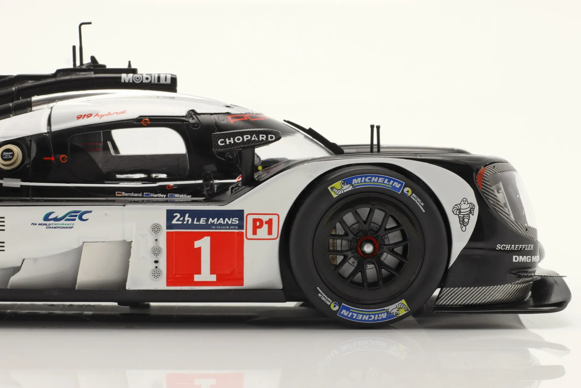 Porsche 919 Hybrid #1 24h LeMans 2016 Bernhard, Hartley, Webber 1:18 Ixo