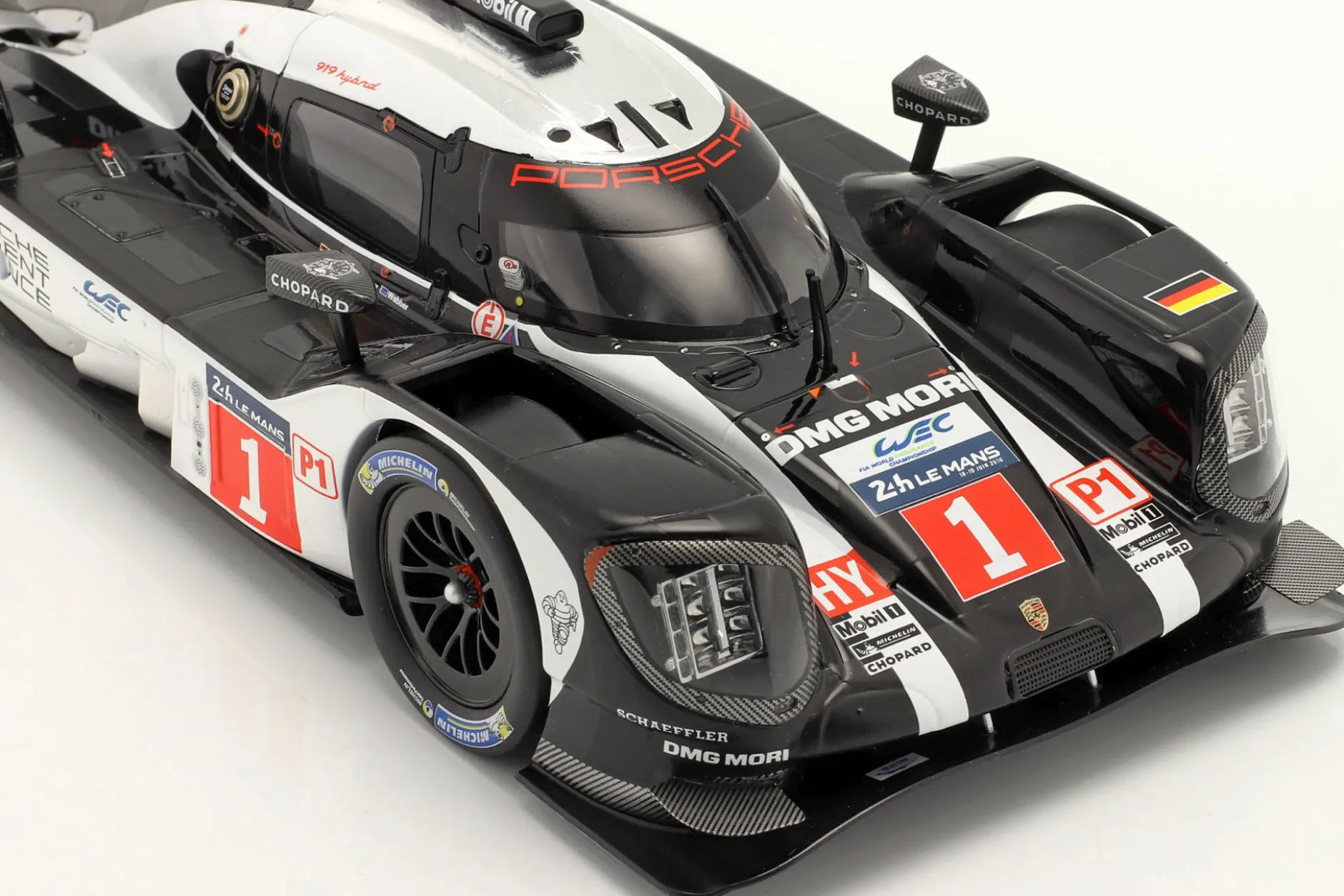 Porsche 919 Hybrid #1 24h LeMans 2016 Bernhard, Hartley, Webber 1:18 Ixo