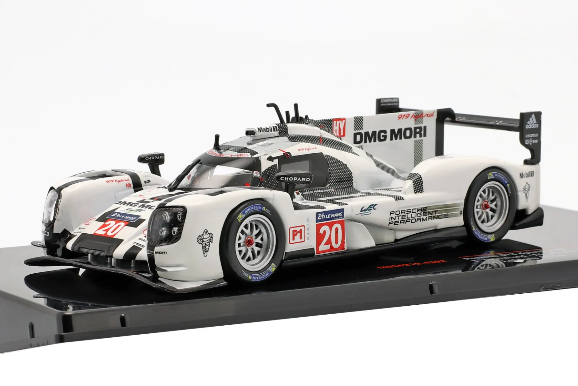 Porsche 919 Hybrid #20 24h LeMans 2014 Bernhard, Webber, Hartley 1:43 Ixo