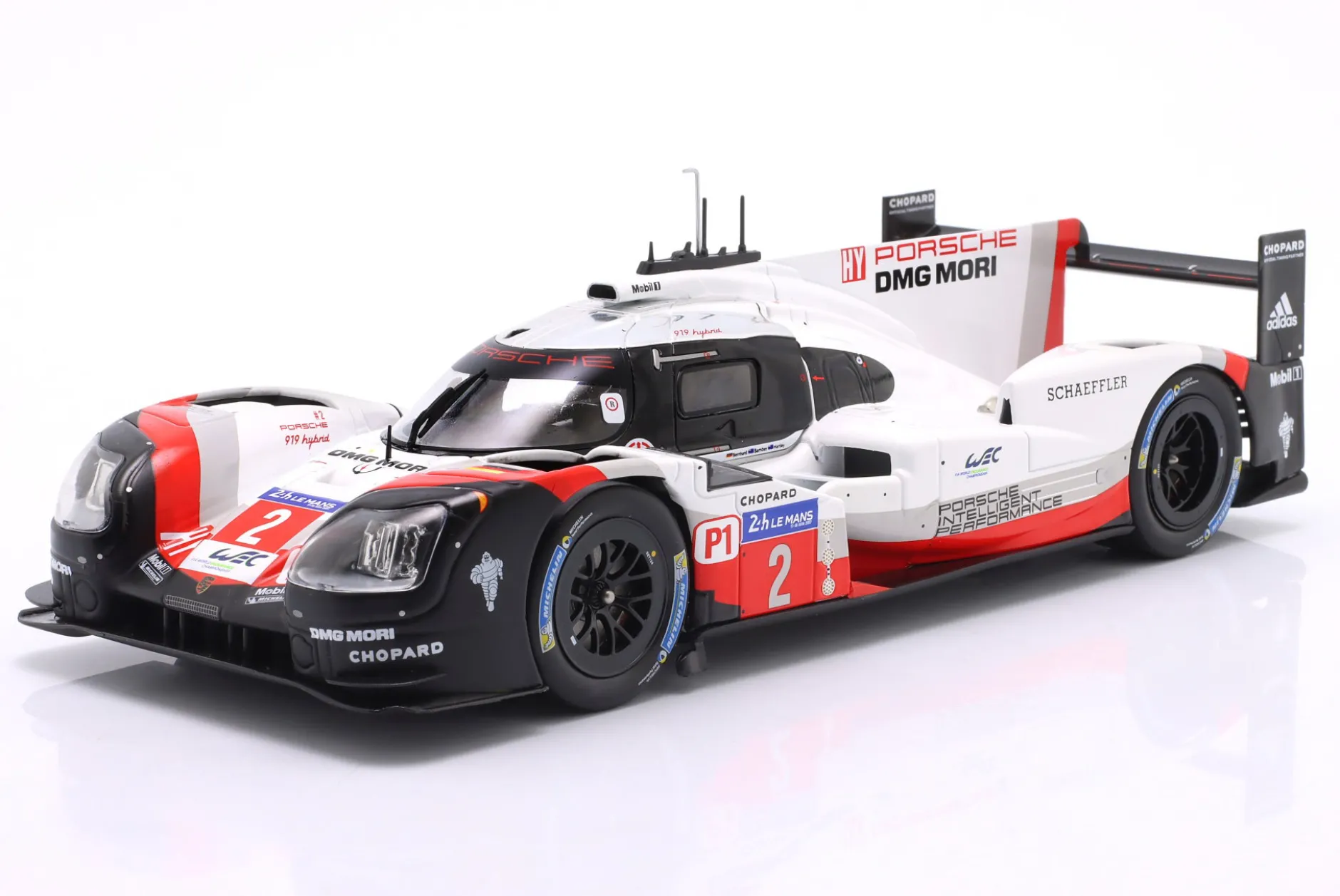 Porsche 919 Hybrid #2 Sieger 24h LeMans 2017 Bernhard, Hartley, Bamber 1:18 Ixo