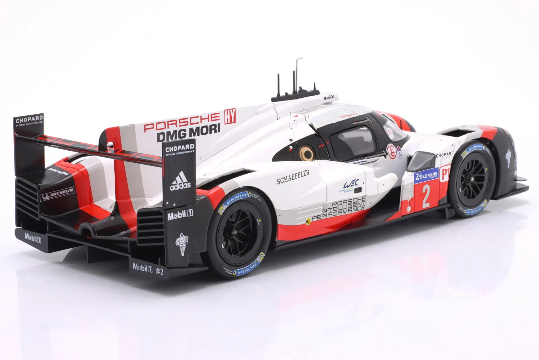 Porsche 919 Hybrid #2 Sieger 24h LeMans 2017 Bernhard, Hartley, Bamber 1:18 Ixo