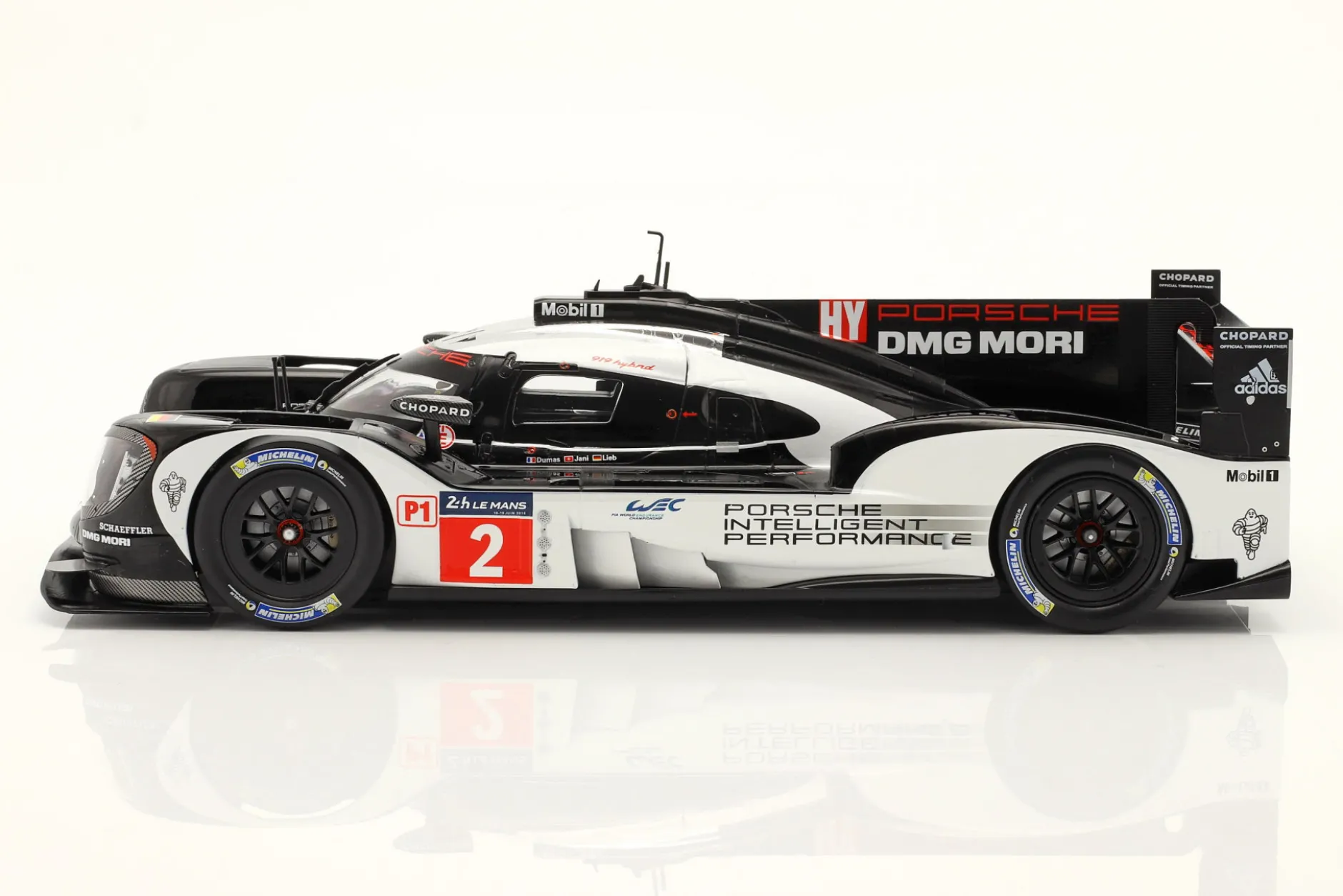 Porsche 919 Hybrid #2 Sieger 24h LeMans 2016 Lieb, Dumas, Jani 1:18 Ixo