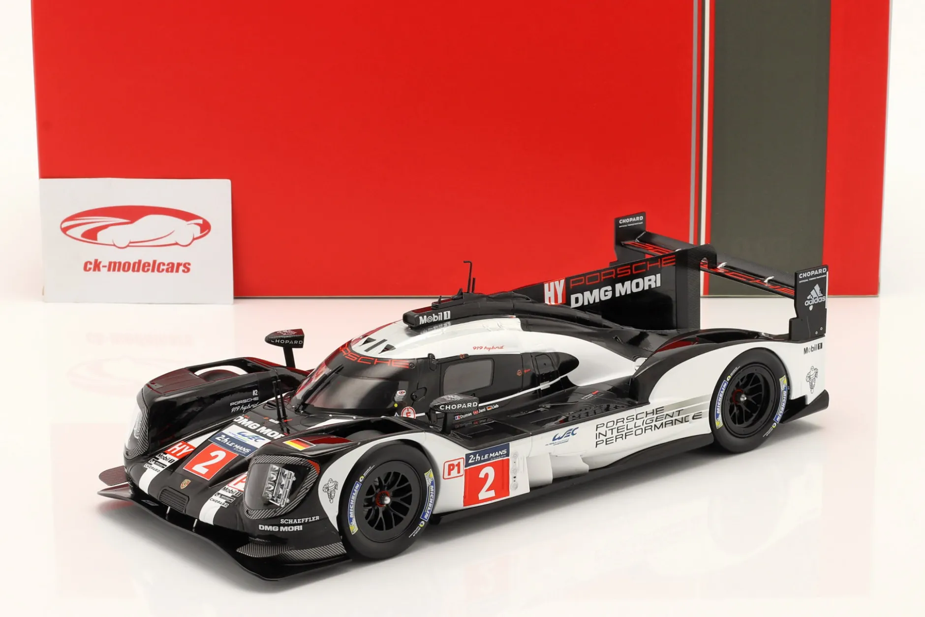 Porsche 919 Hybrid #2 Sieger 24h LeMans 2016 Lieb, Dumas, Jani 1:18 Ixo