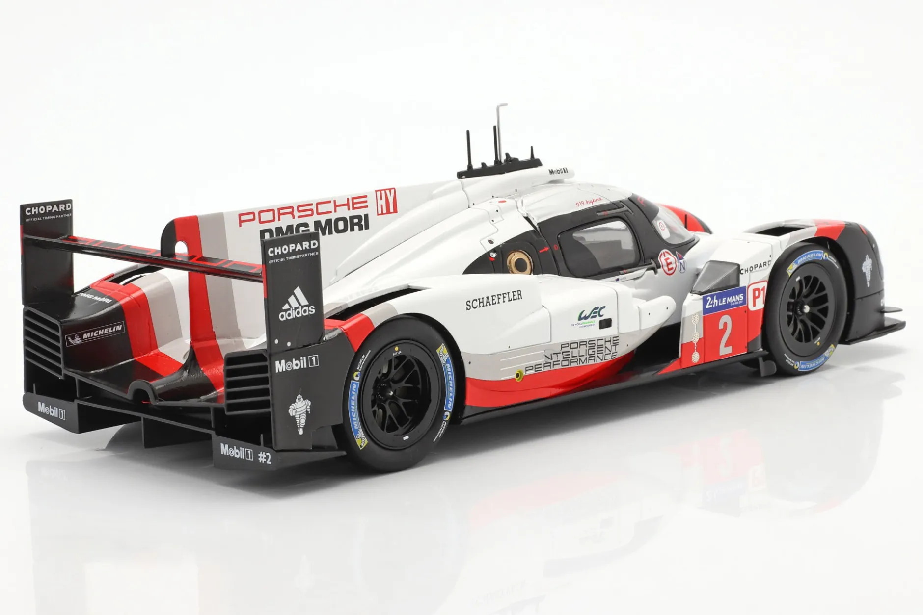 Porsche 919 Hybrid #2 Sieger 24h LeMans 2017 Bernhard, Hartley, Bamber 1:18 Ixo