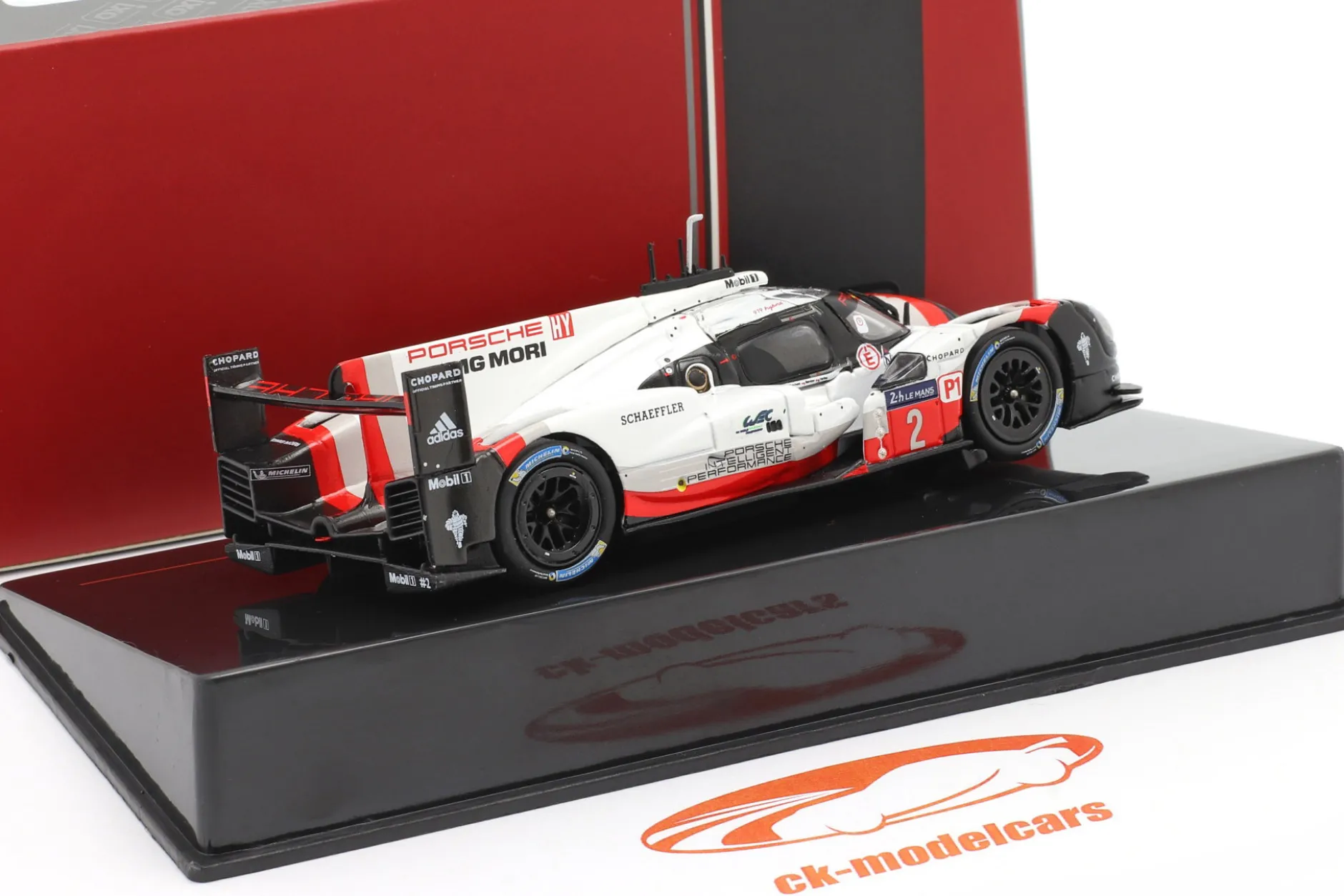 Porsche 919 Hybrid #2 Sieger 24h LeMans 2017 Bernhard, Hartley, Bamber 1:43 Ixo