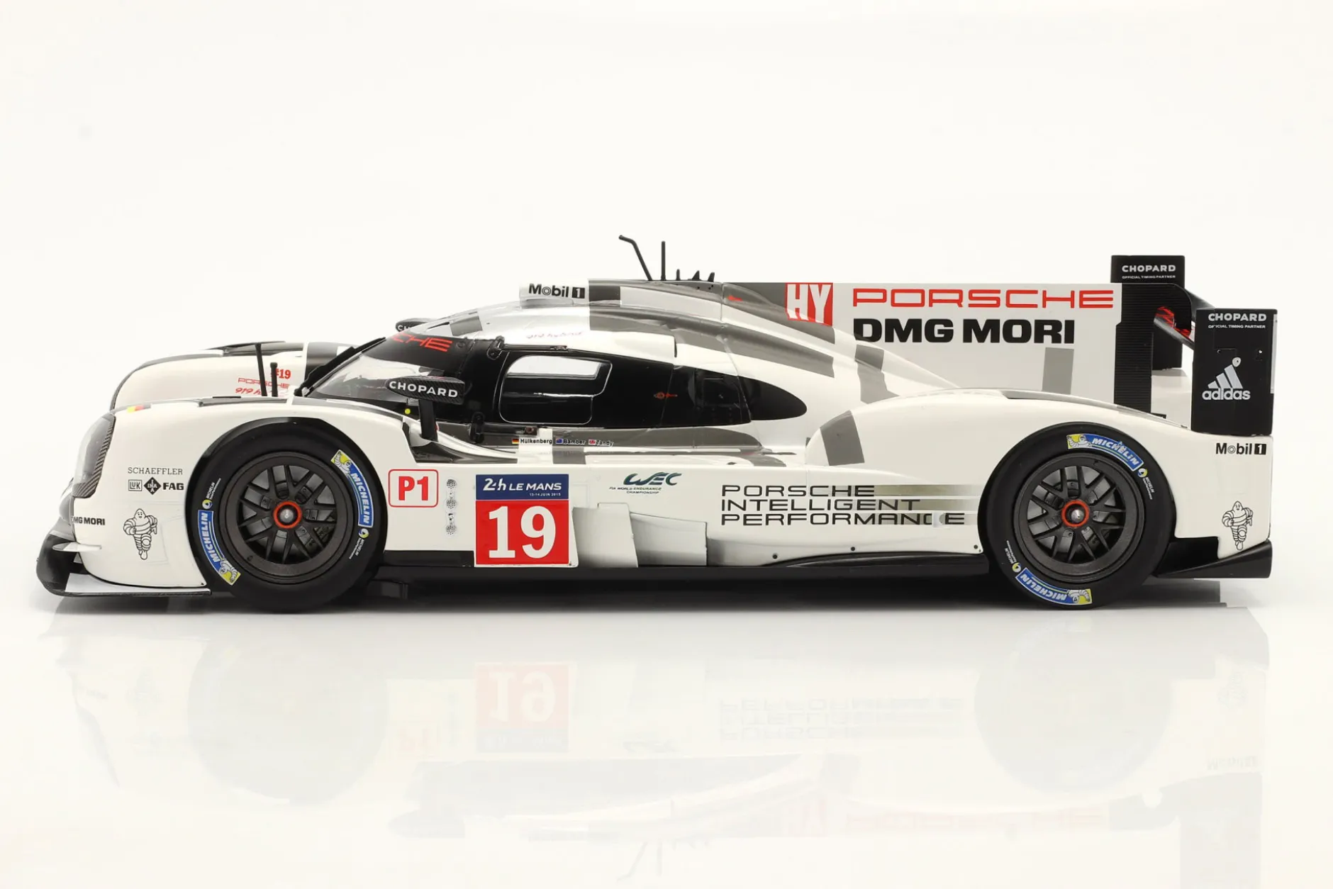Porsche 919 Hybrid #19 Winner 24h LeMans 2015 Bamber, Tandy, Hülkenberg 1:18 Ixo