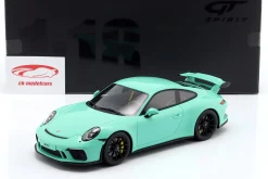 Porsche 911 (991 II) GT3 Baujahr 2018 mintgrün 1:18 GT-Spirit