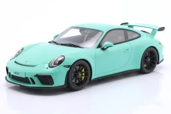 Porsche 911 (991 II) GT3 Baujahr 2018 mintgrün 1:18 GT-Spirit