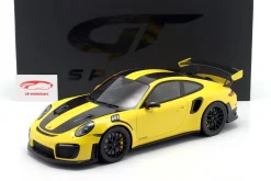 Porsche 911 (991 II) GT2 RS Baujahr 2018 gelb / schwarz 1:12 GT-Spirit