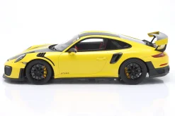 Porsche 911 (991 II) GT2 RS Baujahr 2018 gelb / schwarz 1:12 GT-Spirit