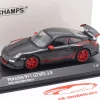 Porsche 911 (997.II) GT3 RS 3.8 Baujahr 2009 grau mit rotem Dekor 1:43 Minichamps