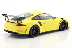 Porsche 911 (991 II) GT3 RS 2019 gelb / schwarze Felgen 1:18 Minichamps