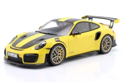 Porsche 911 (991 II) GT2 RS gelb / schwarz 1:12 GT-Spirit