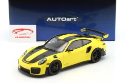 Porsche 911 (991 II) GT2 RS Weissach Package 2017 racing gelb 1:18 AUTOart