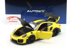 Porsche 911 (991 II) GT2 RS Weissach Package 2017 racing gelb 1:18 AUTOart