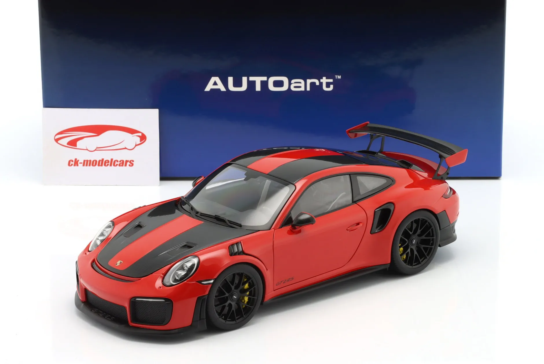 Porsche 911 (991 II) GT2 RS Weissach Package 2017 indischrot 1:18 AUTOart