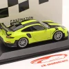 Porsche 911 (991 II) GT2 RS Weissach Package 2018 acidgrün / silberne Felgen 1:43 Minichamps