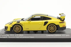 Porsche 911 (991 II) GT2 RS Weissach Package 2018 racing gelb 1:43 Minichamps