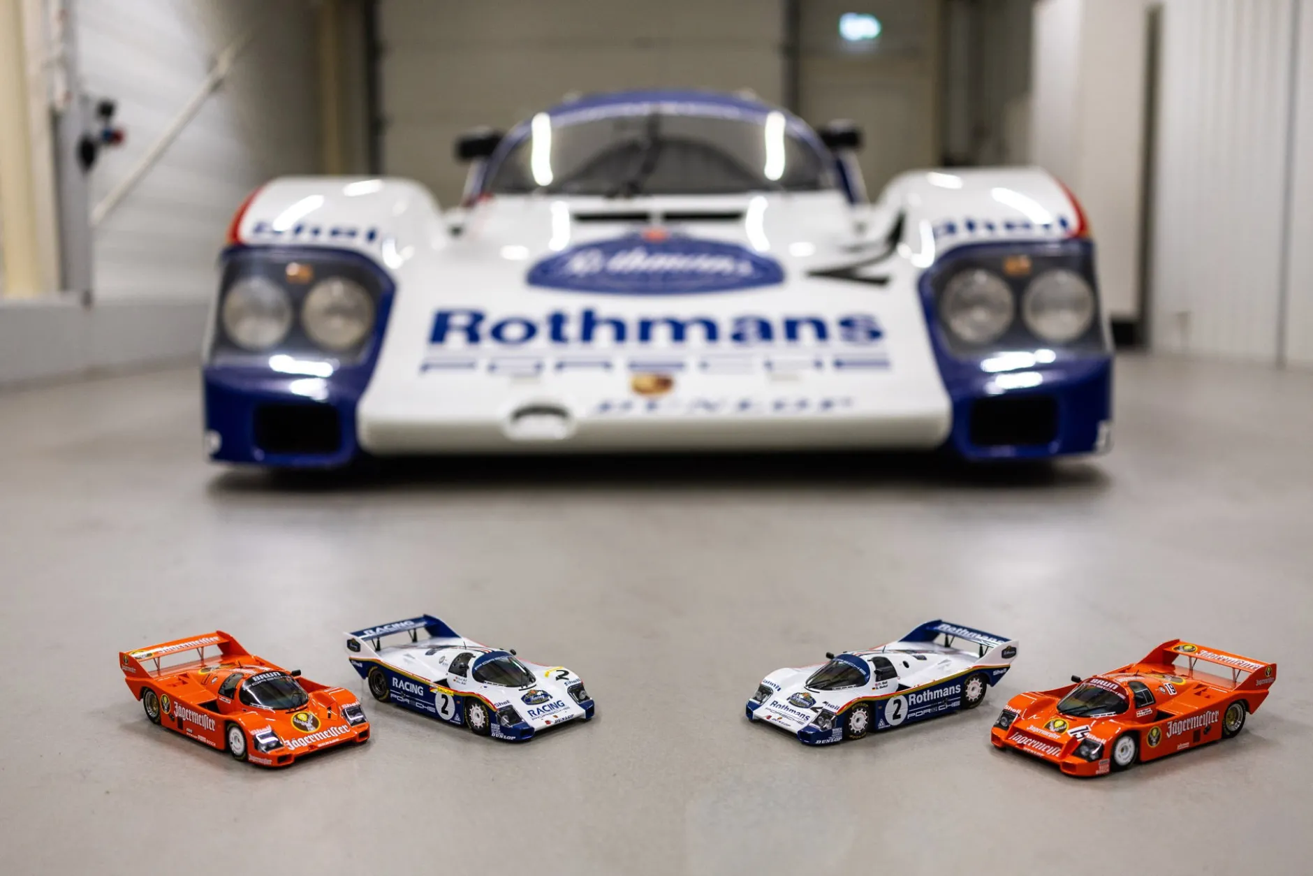 Porsche 956K Brun #1 3rd 200 Meilen Norisring DRM 1984 Stefan Bellof 1:18 WERK83
