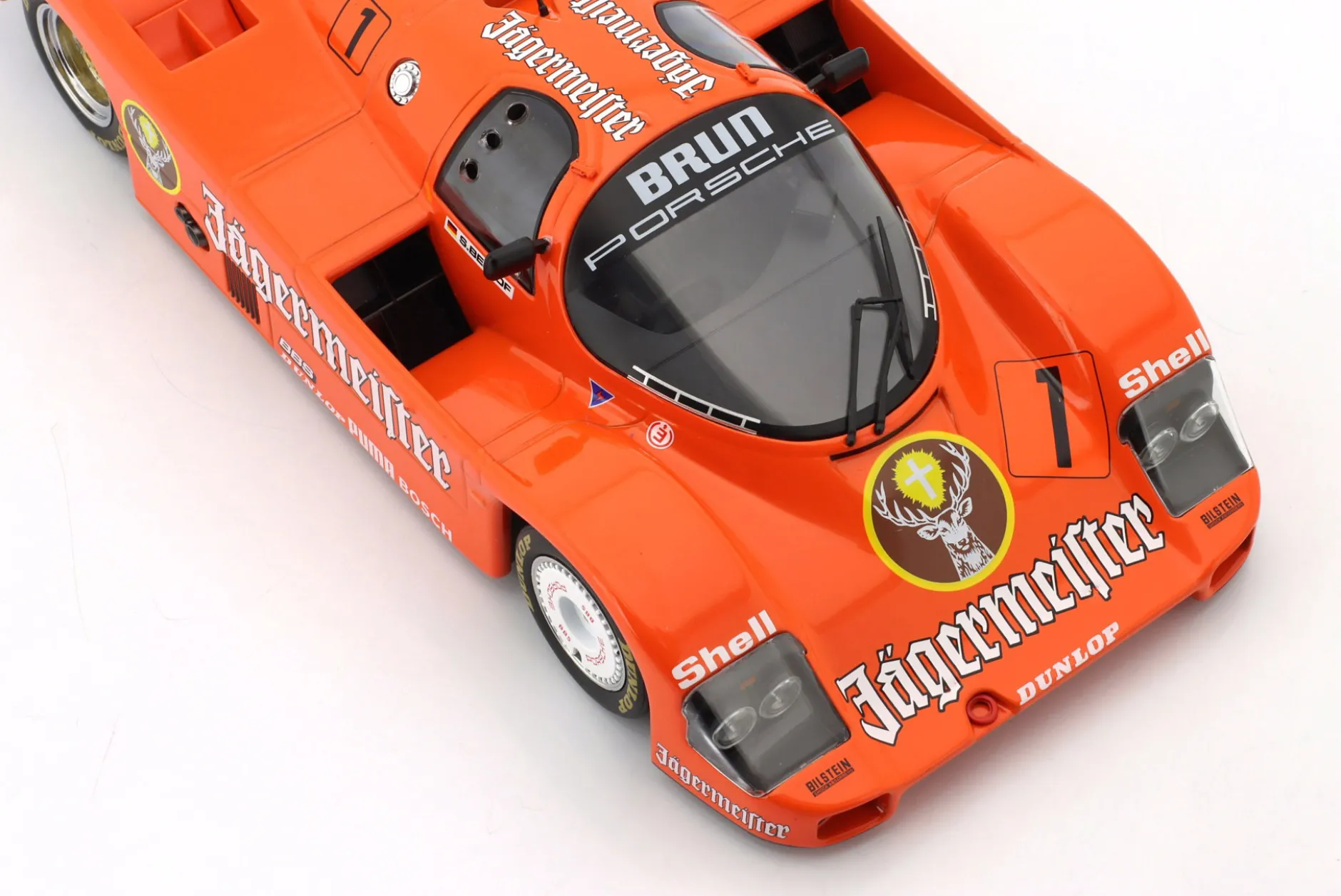 Porsche 956K Brun #1 3rd 200 Meilen Norisring DRM 1984 Stefan Bellof 1:18 WERK83