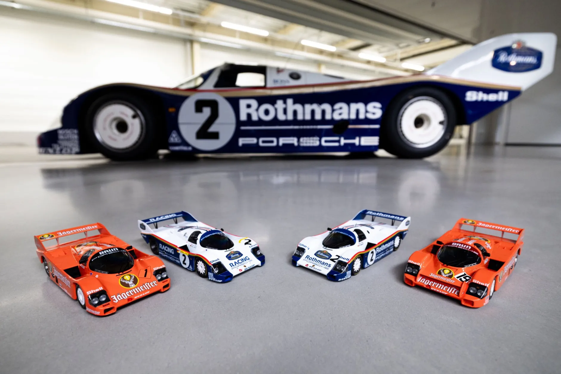 Porsche 956K Brun #1 3rd 200 Meilen Norisring DRM 1984 Stefan Bellof 1:18 WERK83