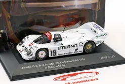 Porsche 956K Brun #19 5th 1000km Brands Hatch 1984 Bellof, Grohs 1:43 CMR