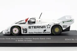 Porsche 956K Brun #19 5th 1000km Brands Hatch 1984 Bellof, Grohs 1:43 CMR