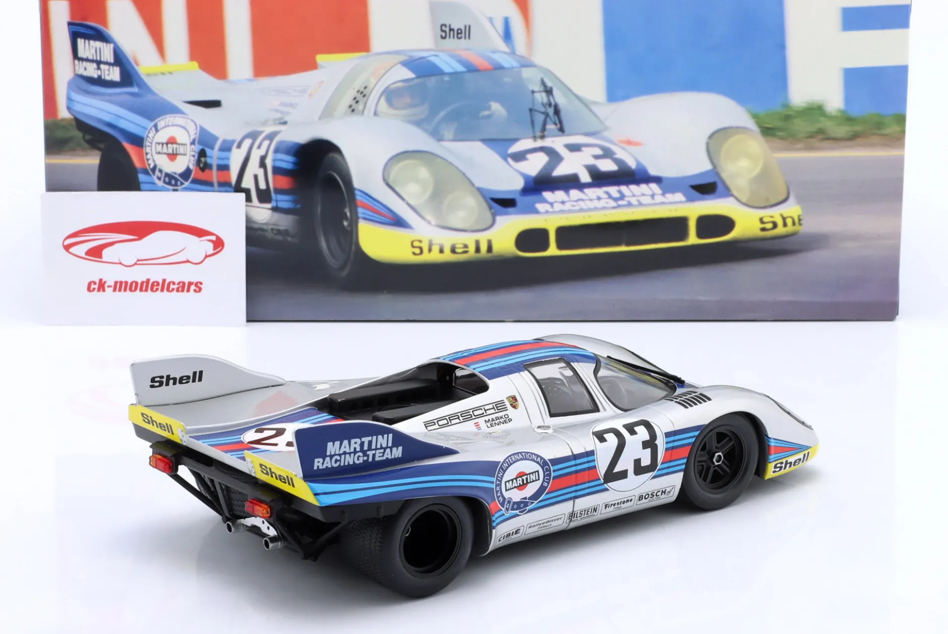 Porsche 917K #23 1000km Spa 1971 Marko, van Lennep 1:18 WERK83