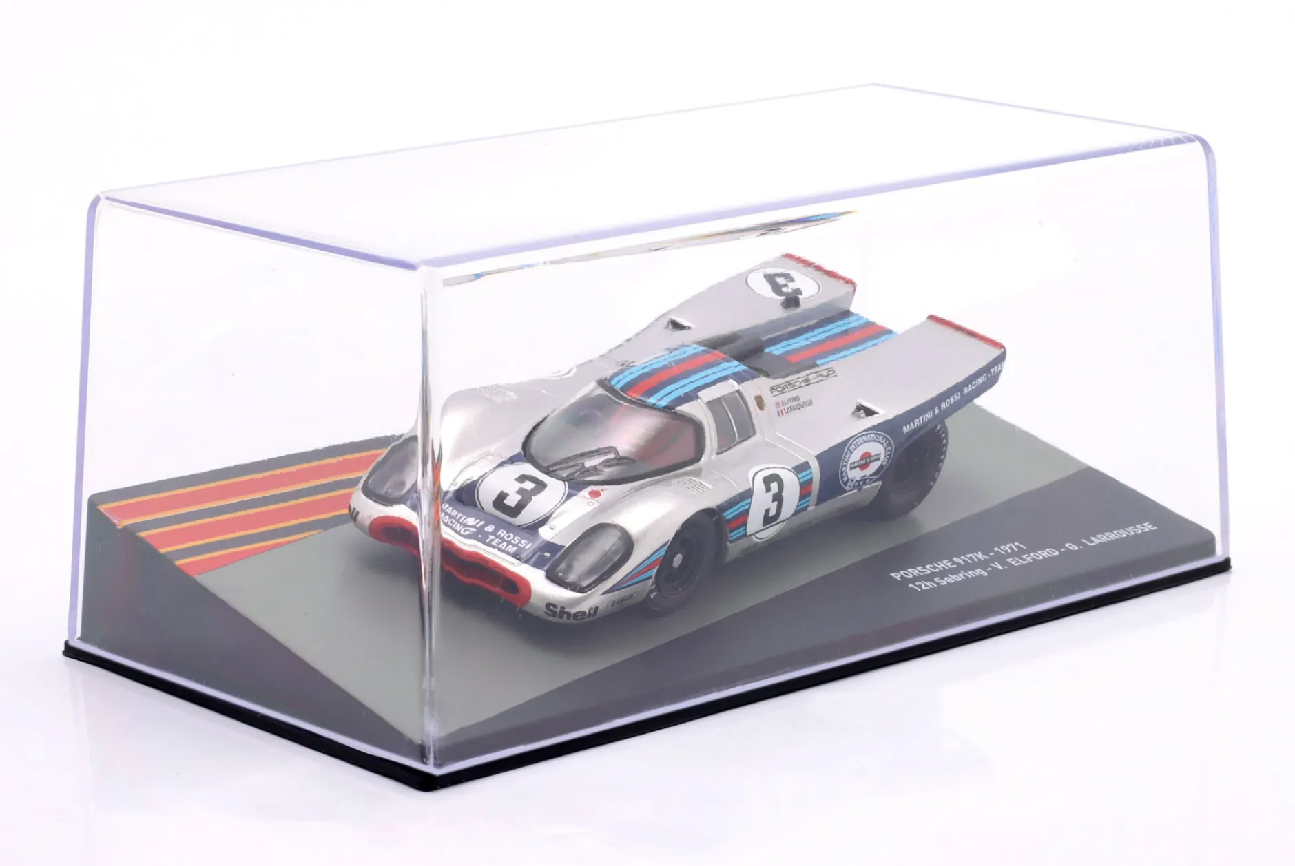 Porsche 917K #3 Sieger 12h Sebring 1971 Elford, Larrousse 1:43 Altaya