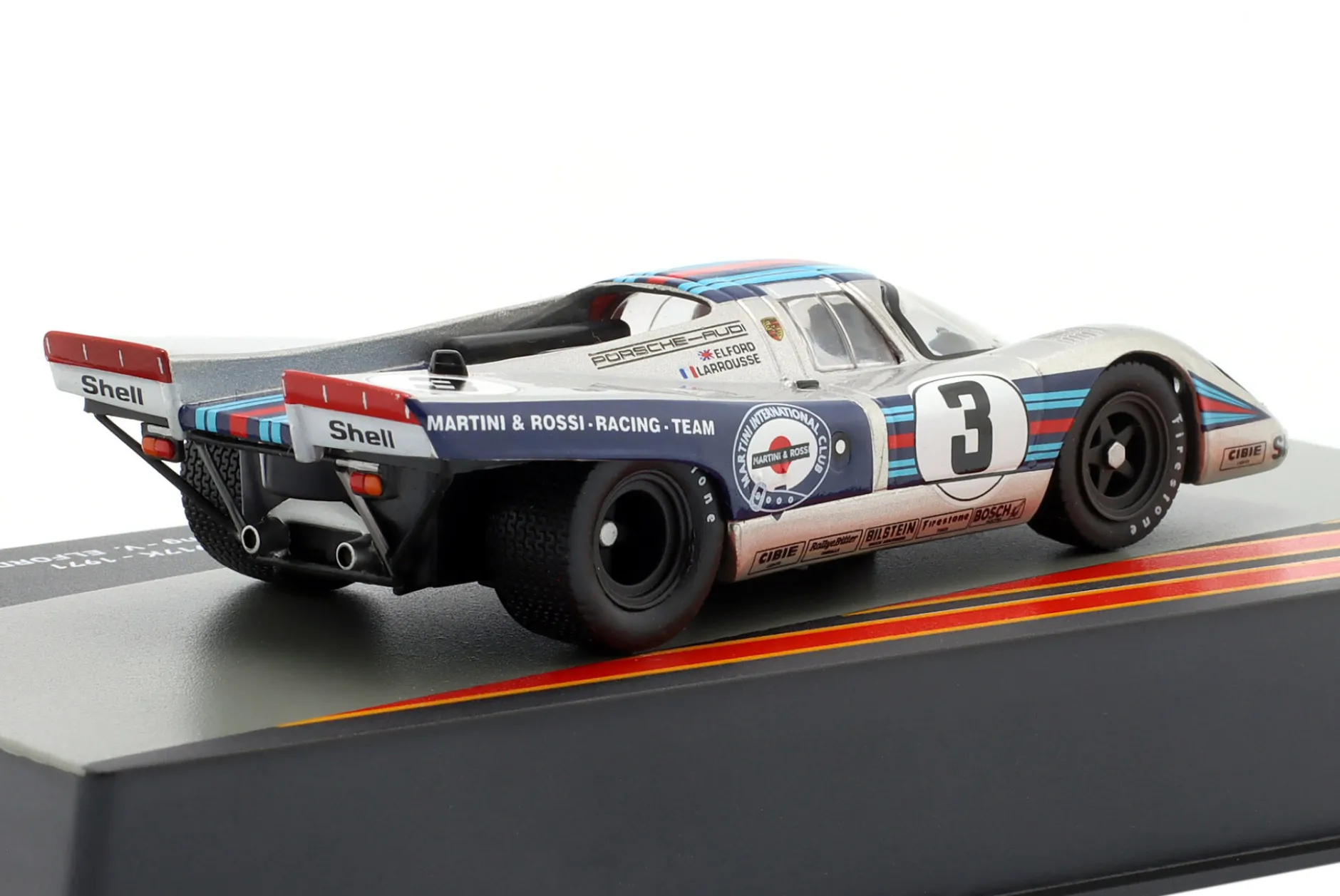 Porsche 917K #3 Sieger 12h Sebring 1971 Elford, Larrousse 1:43 Altaya